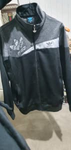 Adidas jacket (black and grey)