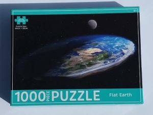 Flat Earth 1000 Piece Puzzel.