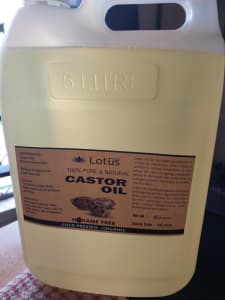 Castor oil. 