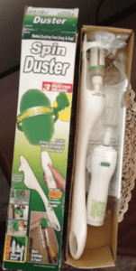 SPIN DUSTER WITH 2 DUSTER HEADS ( BRAND NEW )