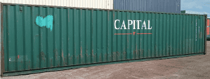 Second-hand 40' GP Sea Container