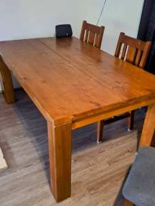 Large Wooden Dinning Table 