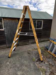 2.4M Gorilla double sided ladder