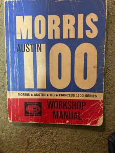 Austin Morris 1100 Workshop manual