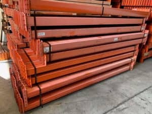 Used Schafer Pallet Racking Beams 2591mm x 140mm