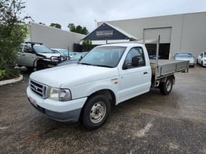 2003 Ford Courier PG GL White 5 Speed Manual Single Cab