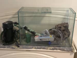 Aquarium with EHEIM canister filter$150.