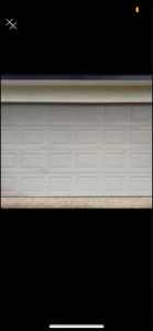 Make an an offer garage panel door with motor and remount control 