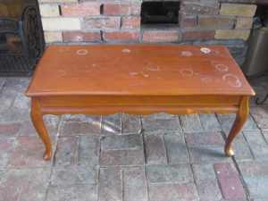 Retro Coffee Table (FA Jackson Furniture) Wood - Rock Solid