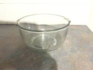 Sunbeam cake mixer bowls one large and one small ideal for extra 