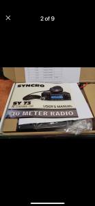 Brand new syncro sy 73 am fm ssb radio