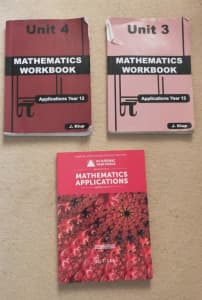 Mathematics Applications Textbooks Year 12 Units 3 & 4