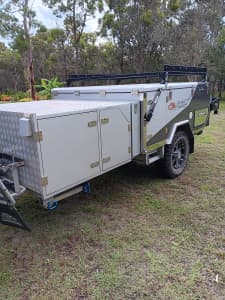 Wild Boar forward fold camper trailer