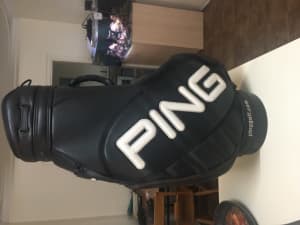Ping ten inch leather pro bag