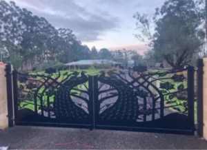 Custom Made Individualised Laser Cut Gates - From $3500