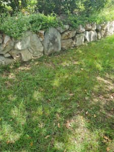 Rocks Retaining wall/Garden Bed