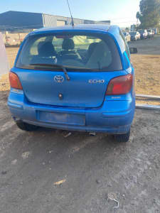 WRECKING TOYOTA ECHO NCP10R 2004 MAN 1.3L MAY FIT 1999 TO******1418