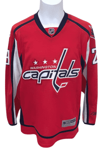 Washington Capitals NHL Reebok - Red #28 Home Jersey
