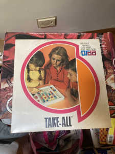 Rare 1970 collectable board game take-all unopened
