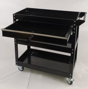 Mechanic Tool Trolley With Lock Drawer & Lockable Casters, Shop Online