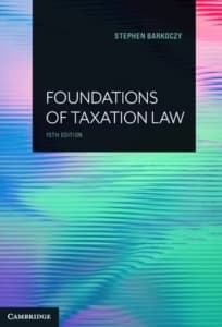Foundations of Taxation Law 15th edition
