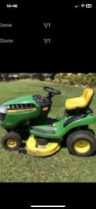 Wanted: Wanted John Deere ride on mower