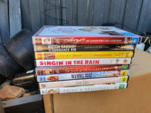 ASSORTED OLD DVD CLASSIC MOVIES