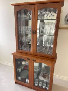 Glass/Timber display Cabinet 