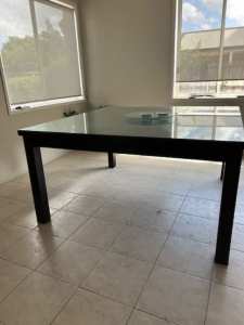 Dining table 1.5m by 1.5m solid wood