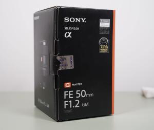 [MINT] Sony 50mm f/1.2 GM G Master Prime Lens 50 1.2 SEL50F12GM