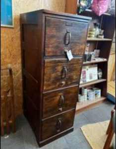 Antique filing cabinet