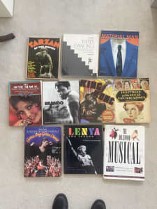 Set of 10 books on FILM AND CINEMA (large format, lots of images)