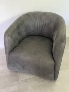 Arm Chair - Leather Natuzzi