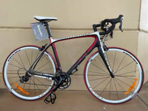 MSB OPPY C5 CARBON/RED/WHITE ROAD BICYCLE