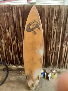Vintage surfboard Quicksilver Stix version rare item -Available-