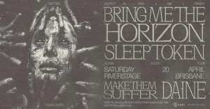1x GA Bring Me The Horizon x Sleep Token ticket Sat 20th