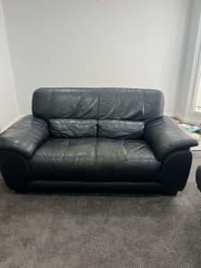 2 Seater Leather Couch