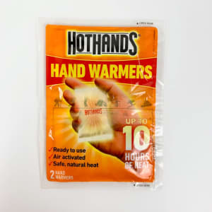 HOT HANDS Hand Warmers, 2 PK- 10 Hours of Heat Safe Natural Heat