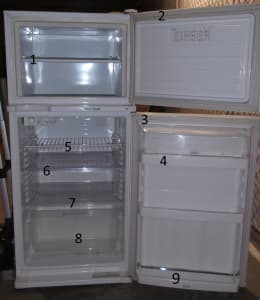 PARTS for old Fisher and Paykel Fridge - spare parts only