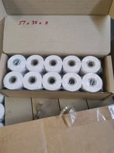 EFTPOS Thermal paper 57x38x11mm Box of 10