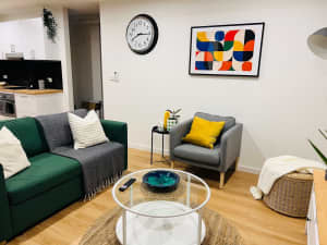 BRAND NEW furnished modern apartment in inner north - short stay