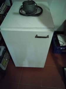Biltong drying box with fan and light 