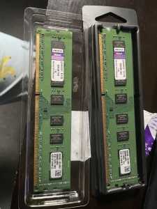4 gb memory ram two rams of 4 gb each