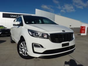 2019 Kia Carnival YP MY20 S Clear White 8 Speed Sports Automatic Wagon