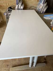 table - outdoors or could be indoors if painted frame