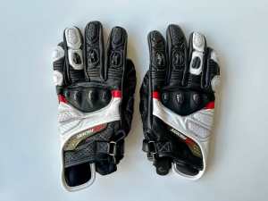 Motorcycle Gloves Size S Rapid Premium Leather Dririder EXCELLENT Cond