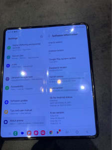 Like New Cond. Samsung Galaxy Z Fold 3 5G 256GB Unlocked - Phonebot Reservoir Darebin Area Preview