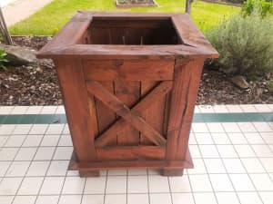 Solid Timber Planter Box