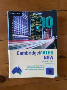 CambridgeMATHS Year 10 NSW STAGE 5.1 / 5.2 SECOND EDITION