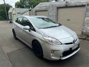 2013 Toyota Prius ZVW30R MY12 Hybrid Silver Continuous Variable Hatchback